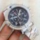 Perfect Replica Breitling Super Avenger Stainless Steel Diamond Watch Black Face (2)_th.jpg